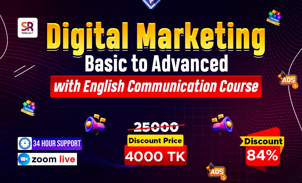Digital Marketing Basic to Advanced with English Communication Course